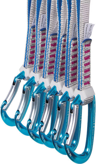 Camp Orbit Express Ks 18 Cm Carabine De Alpinism Set 6 Bucăți Gri Albastru Fucsia