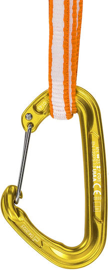 Skylotec Fly-weight Evo Alpine Climbing Quickdraw Red Gold
