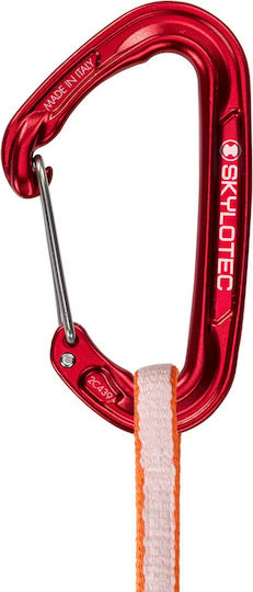 Skylotec Fly-weight Evo Long Climbing Quickdraw Set 55 Cm Red Gold