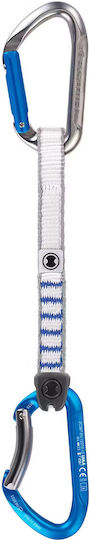 Skylotec Salto Ny Climbing Quickdraws 6 Pack 17 Cm Titanium Electric Blue