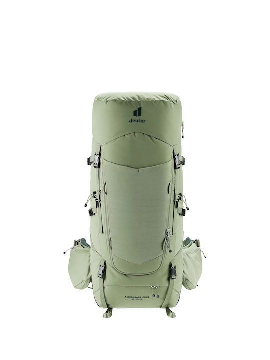 Deuter Aircontact Core 45+10 Sl Ορειβατικό Σακίδιο 10lt Αδιάβροχο Γκρι Daypack