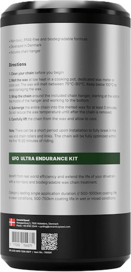 Ceramicspeed Ufo Wax Ultra Endurance Chain Waxing Kit