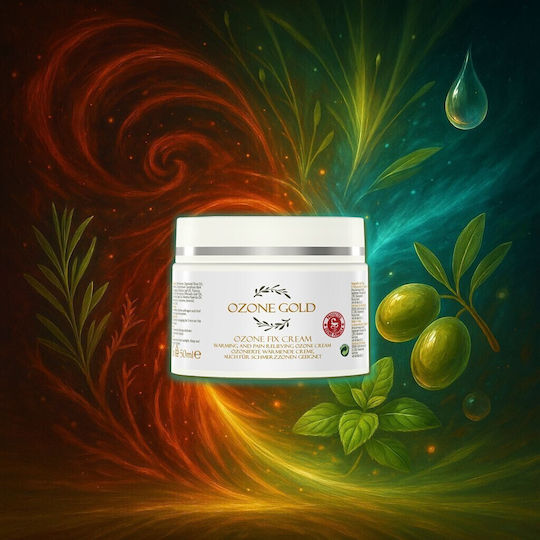 Ozone Gold Θερμαντική Κρέμα για Μυϊκούς Πόνους & Αρθρώσεις 50ml