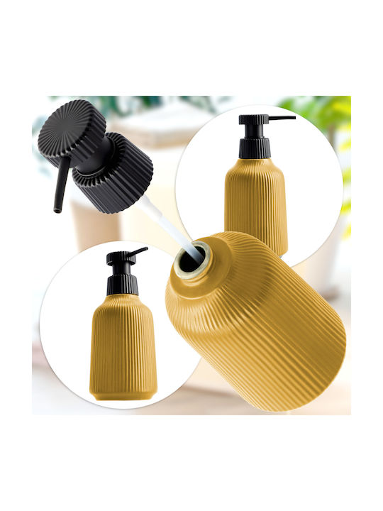 Kadax Ceramic Yellow Dispenser 400ml