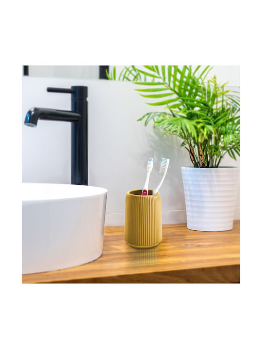 Kadax Ceramic Yellow Cup Holder