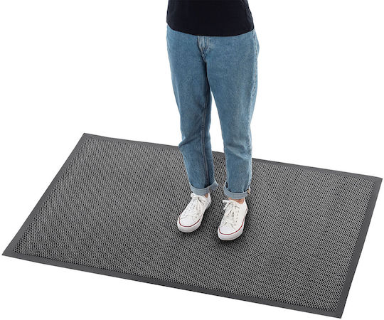 Kadax Kadax Fußmatte Rutschfest aus Gummi Schwarz 150x90cm Dicke 8mm