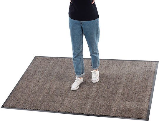 Kadax Kadax Non-Slip Brown Doormat 120x120cm Thickness 5mm