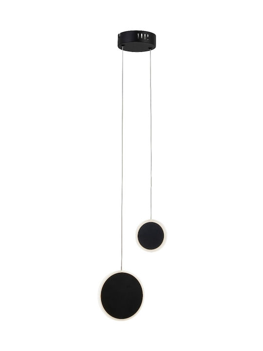 Viokef Mad Adjustable Pendant Light Black 21x120cm