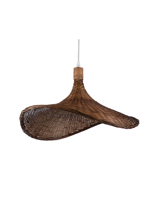 GloboStar Cuba Brown Ceiling Light Boho with E27 Socket 53x30cm