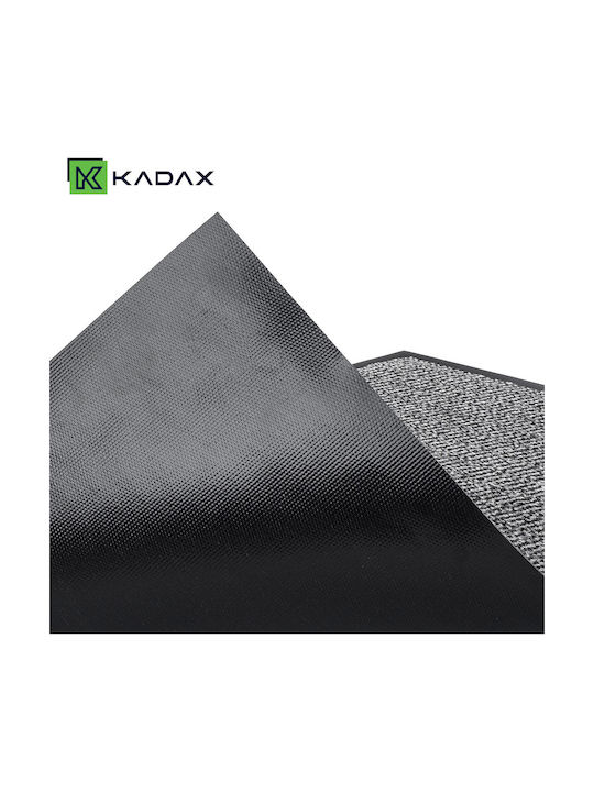 Kadax Πατάκι Εισόδου Αντιολισθητικό Γκρι 120x80εκ. Πάχους 5mm