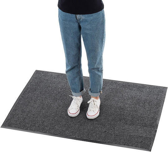 Kadax Kadax Fußmatte Rutschfest aus Gummi Grau 80x120cm Dicke 6mm