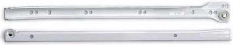 9 Mm Width Roller Slide 450 Mm Length White Finish Drawers