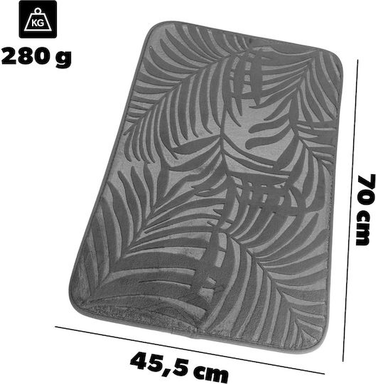 Kadax Non-Slip Bath Mat 37977 Black 70x45.5cm