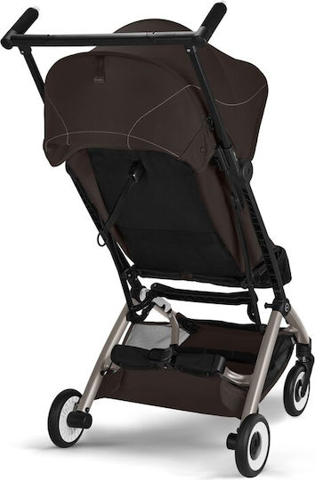 Cybex Libelle Καρότσι Μωρού Kατάλληλο από 6+ Mηνών Chocolate Brown / Taupe Frame 6kg