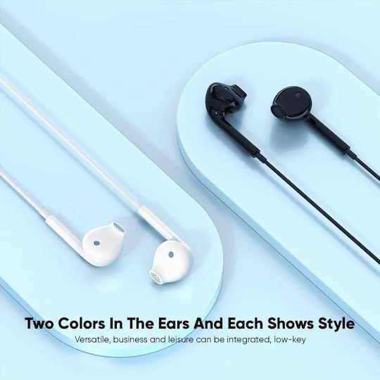 Vidvie In-ear Handsfree Earphones with 3.5mm Plug White