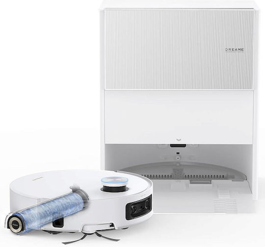 Dreame Aqua10 Ultra Roller Robot Vacuum Cleaner with Laser Mapping & 30000Pa Suction Power White