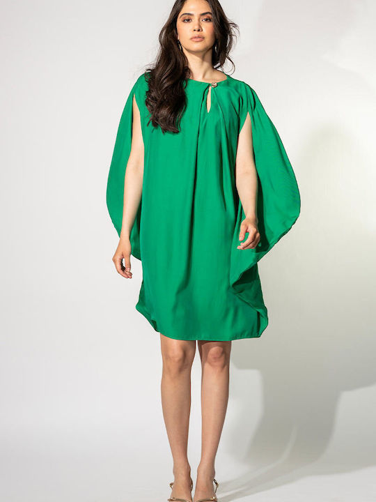 Rochie De Vară Mini Pentru Nuntă / Botez Verde