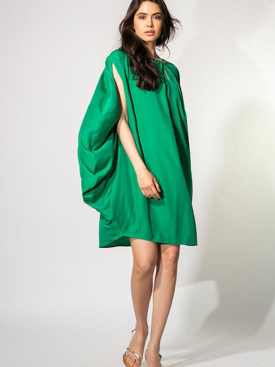 Rochie De Vară Mini Pentru Nuntă / Botez Verde
