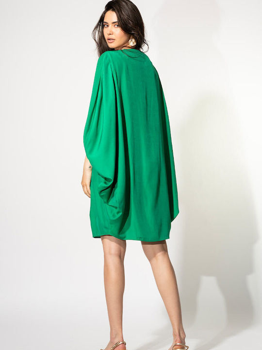 Rochie De Vară Mini Pentru Nuntă / Botez Verde