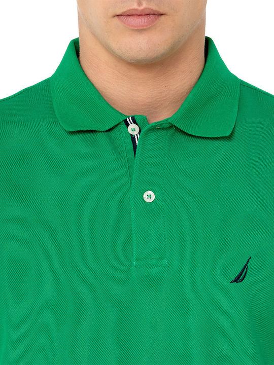 Polo Blouse Short Sleeve Green