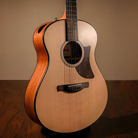 Ibanez Akustikgitarre Open Pore Weiß Schwarz