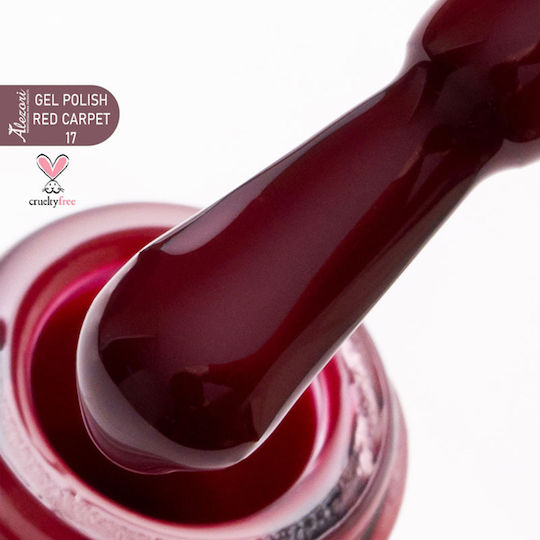 Alezori Semi-Permanent Nail Polish Red Carpet 17 526 15ml 1pcs