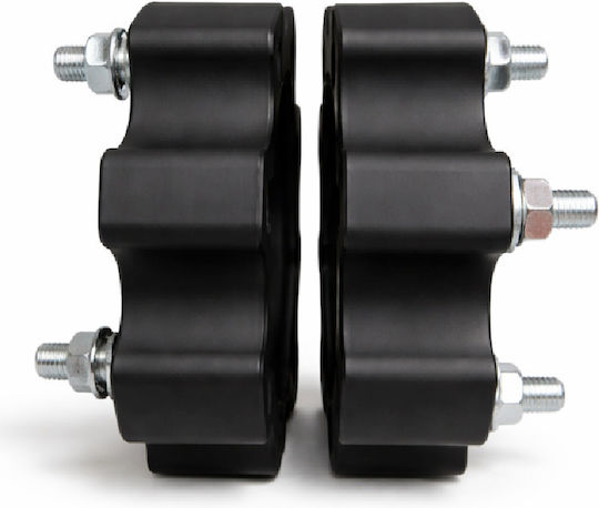 Set 2 Buc Distanțiere Pentru Roți Atv Din Aluminiu Forjat Grosime 50mm Model Șurub 4 X 136mm Orificiu Centrare 120mm Piulițe M12 X 1.5