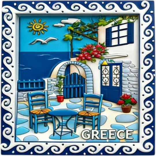 Tourist Decorative Magnet Souvenir Set 12 Pieces Greece 678523 Tradesor