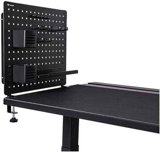 Gaming Desk Pegboard Thermaltake Large Black
