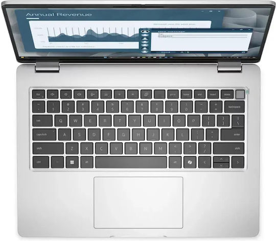 Dell Pro 14 PC14255 14" IPS FHD+ (Ryzen AI PRO 300 Series-5 PRO 340/16GB/512GB SSD/Windows 11 Pro) (Международен английски език клавиатура)