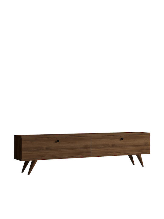 Έπιπλο Τηλεόρασης Jate Καρυδί Μ160xΠ25xΥ40cm