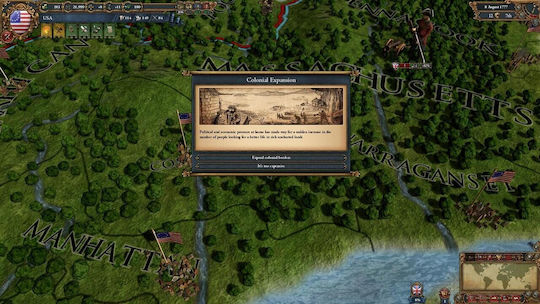 Steam Europa Universalis Iv American Dream DLC Key for PC