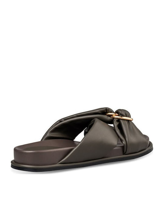 Women's Flat Sandals Flatforms Khaki