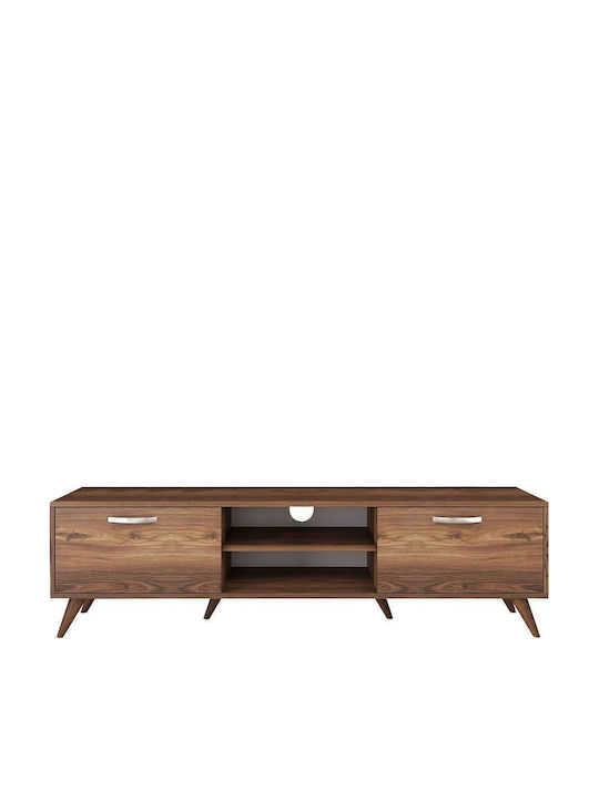 TV Stand Walnut L180xD35xH48.6cm