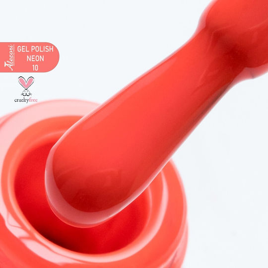 Alezori Classic Semi-Permanent Nail Polish 1611 Sweet Coral 15ml 1pcs