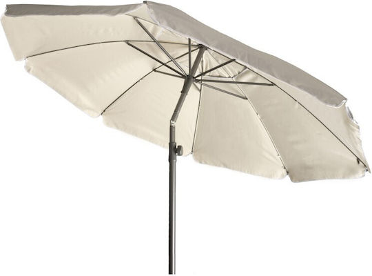 Campo Retro 220 Folding Aluminum Beach Umbrella Diameter 1.9m Sky Blue
