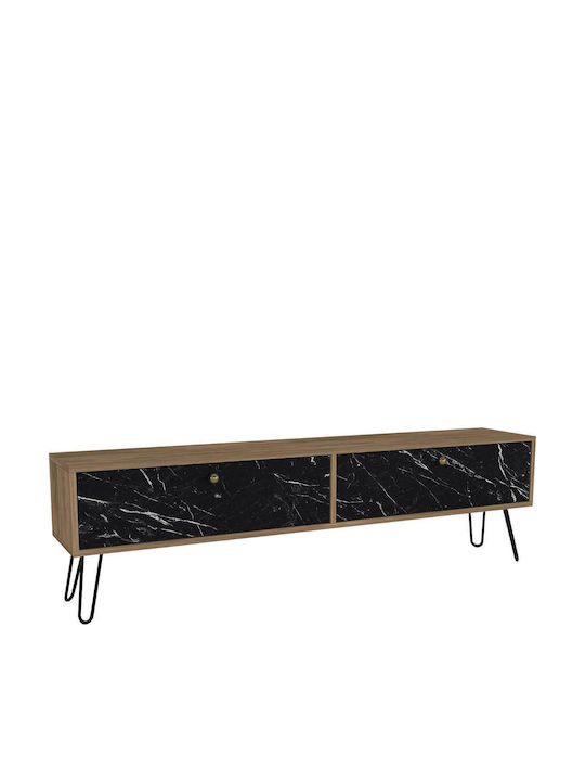 TV Stand Drima Natural and Black M160xD30xH45cm