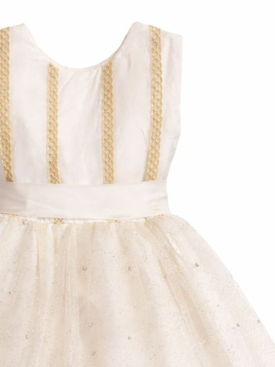 Mädchenkleid Ärmellos Krou