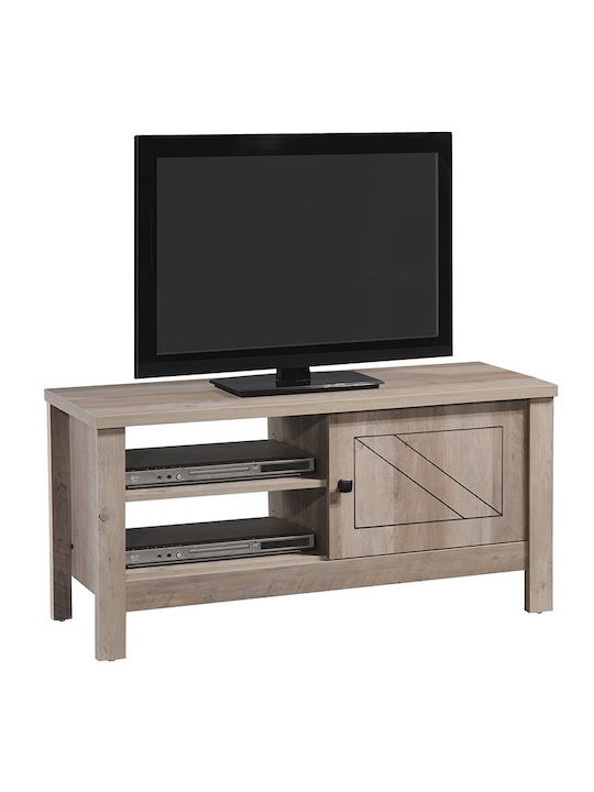 Έπιπλο Τηλεόρασης Tara Rustic / Oak Μ102.5xΠ39.5xΥ50.5cm