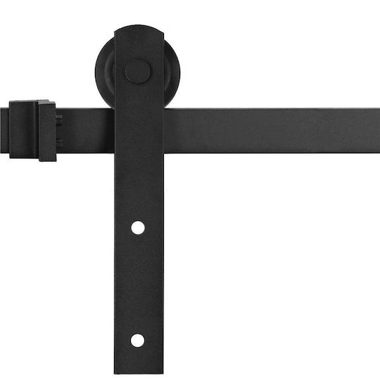 Sliding Door Mechanism 183cm Black
