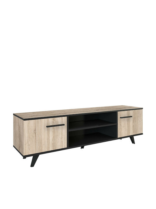 Έπιπλο Τηλεόρασης Valdo Μπεζ Μ151.40xΠ39.30xΥ46.20cm