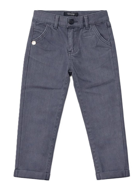 Gang Blugi Pentru Copii Pantalon Gri