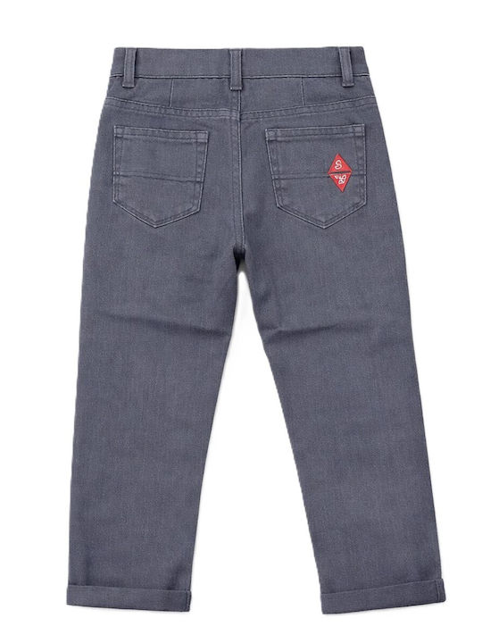Gang Blugi Pentru Copii Pantalon Gri