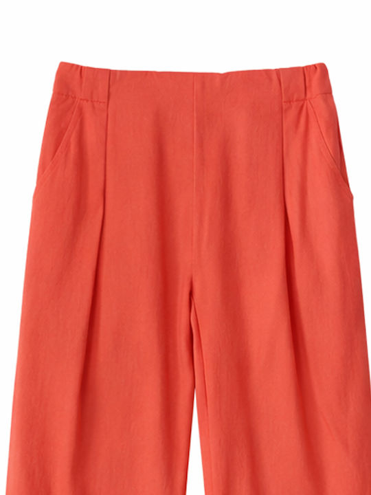 Kinder Schlaghose Stoff Orange
