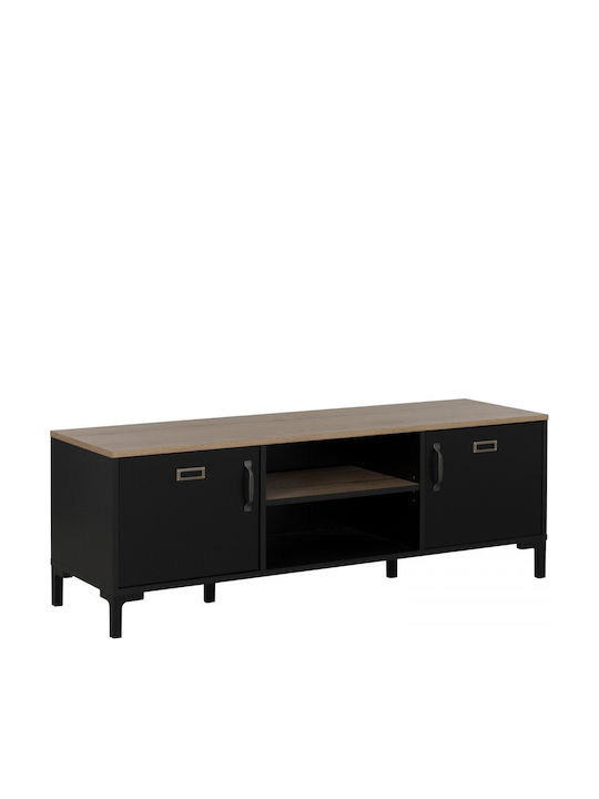 TV Stand Manchester Black 136x40x47cm