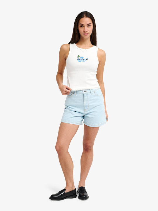 Women's Cotton Sleeveless Blouse Cloud Dancer
