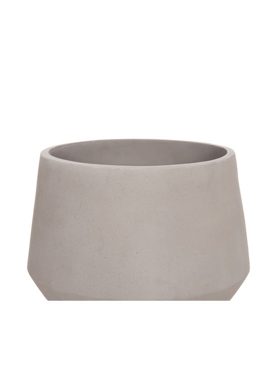 HomeMarkt Quan Γλάστρα Τσιμεντένια Γκρι 32x32εκ.