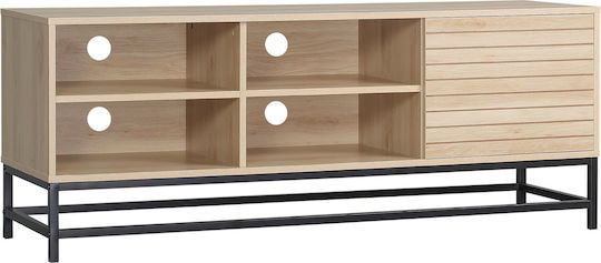 Έπιπλο TV Επιδαπέδιο Μπεζ 140x40x55.3εκ. Έπιπλο TV Επιδαπέδιο Μπεζ 140x40x55.3εκ.