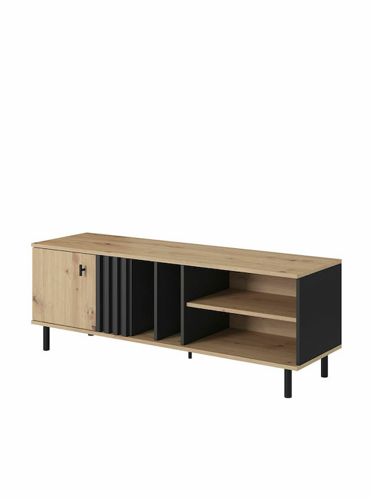 Έπιπλο Τηλεόρασης Madis Μπεζ Μ138xΠ40xΥ49cm