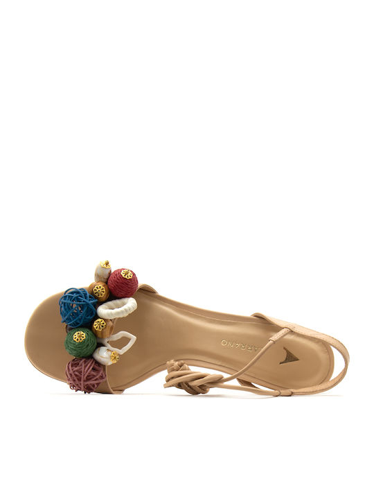 Leather Sandals Pink